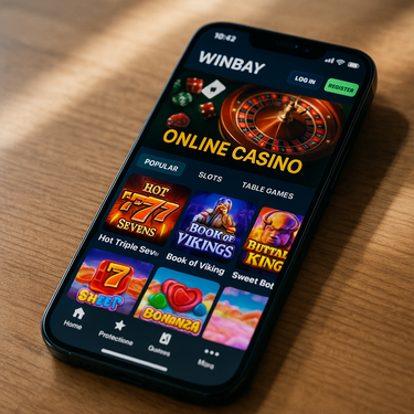 WinBay - Mobile Platform Screenshot - Smartphone Casino